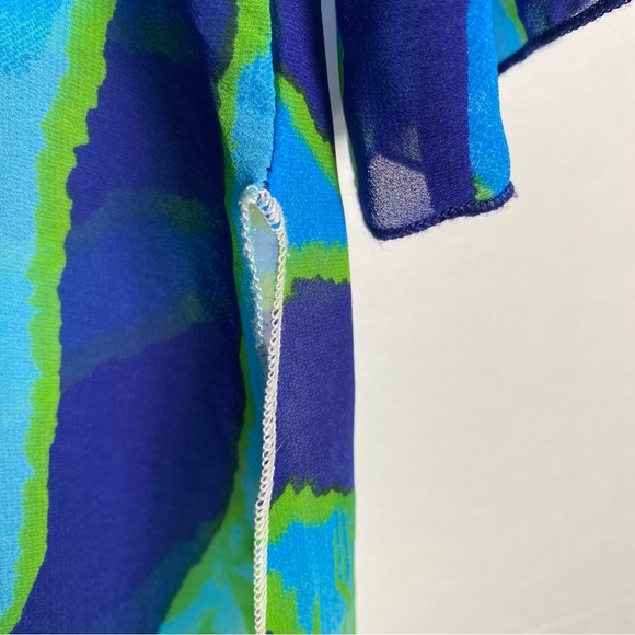 Peppermint Bay Womens Blouse Ladies Tunic Dress Woman's Top Shirt Sz Medium - Picture 3 of 7